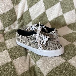 Vans Camden Deluxe Optical Woven Sneakers - Size 8.5
